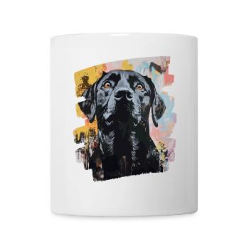 Labrador - Tasse - Weiß - Vorne
