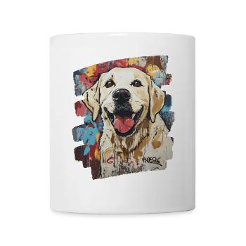 Labrador - Tasse - Weiß - Vorne