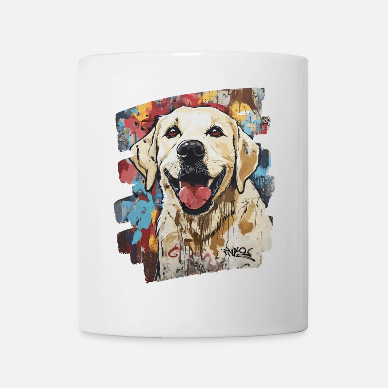 Labrador - Tasse - Weiß