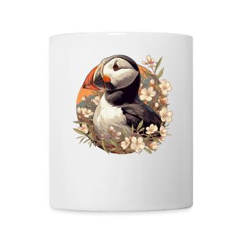 Papageientaucher - Tasse - Weiß - Vorne