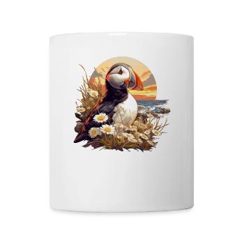 Papageientaucher - Tasse - Weiß - Vorne