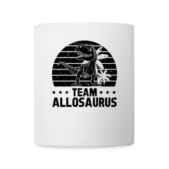 Dinosaur Funny Dino - Team Allosaurus - Mug - white - Front