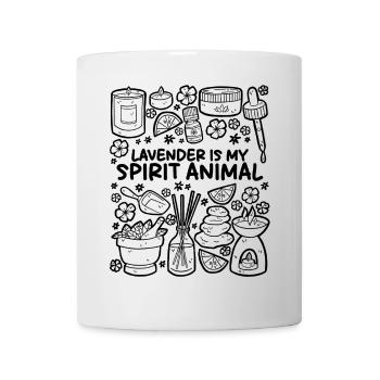 Lavender is My Spirit Animal – Aromatherapy - Mug - white - Front