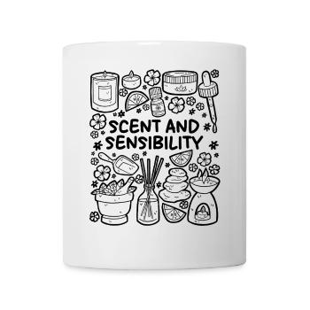 Scent and Sensibility – Aromatherapy - Mug - white - Front