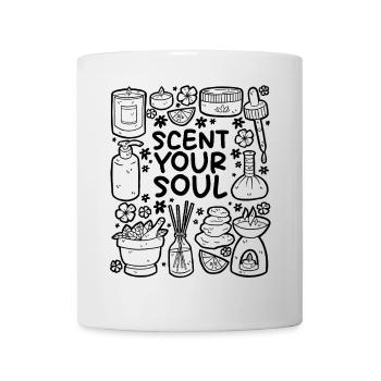 Scent Your Soul – Aromatherapy & Relaxation - Mug - white - Front