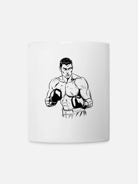 Boxer - Tasse - Weiß