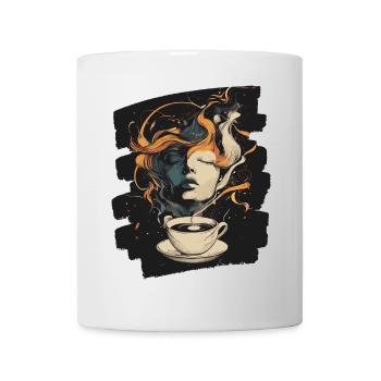 Kaffee Coffee Kaffeeliebhaber - Tasse - Weiß - Vorne