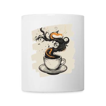 Kaffee Coffee Kaffeeliebhaber - Tasse - Weiß - Vorne