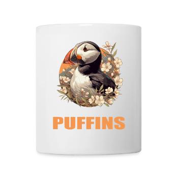 Papageientaucher - Tasse - Weiß - Vorne
