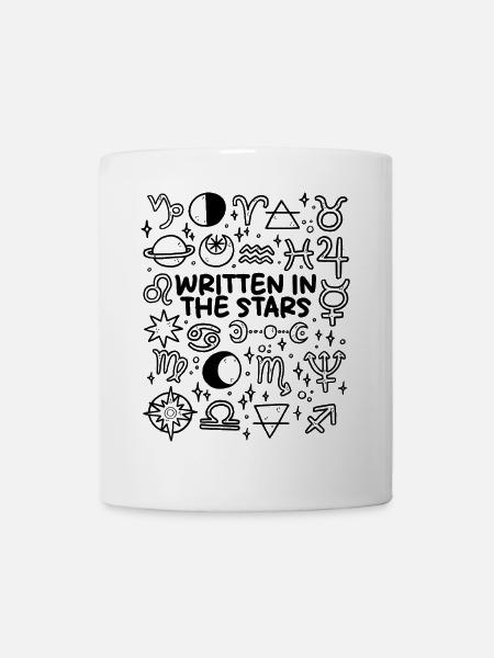 Written in the stars - Mug - white
