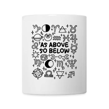 As above, so below – Mysticism & Astrology - Mug - white - Front