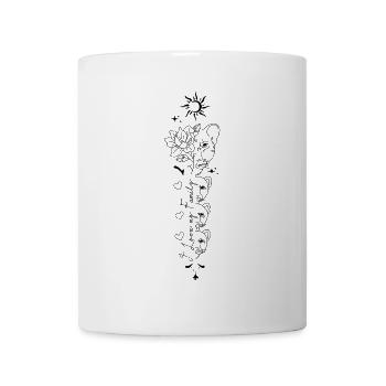 Familie Löwe Tiger Mama Papa Löwin - Tasse - Weiß - Vorne
