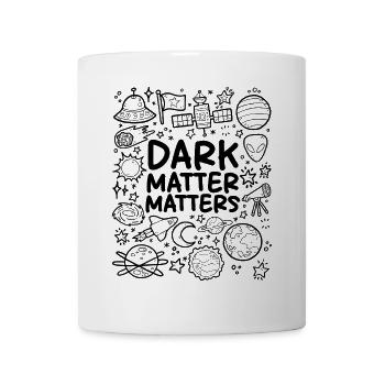 Dark matter counts - Mug - white - Front