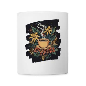 Kaffee Coffee Kaffeeliebhaber - Tasse - Weiß - Vorne