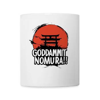Goddammit Nomura – Torii Design - Tasse - Weiß - Vorne