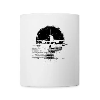 Airplane Sketch - Mug - white - Front