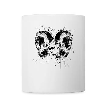 Gants de kickboxing Graffiti - Mug blanc - blanc - Devant