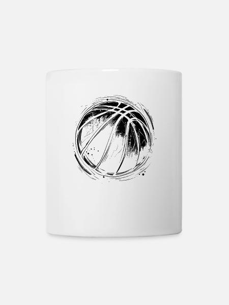 Basketball Ball - Tasse - Weiß