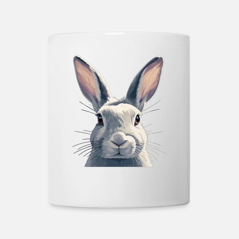 Hasen Hase - Tasse - Weiß