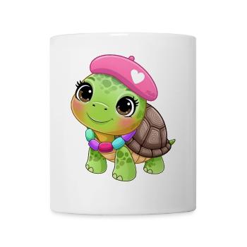Turtle on holiday 🐢 - Mug - white - Front
