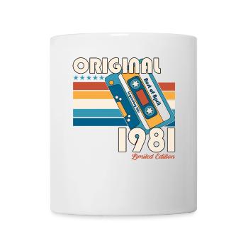 44th Birthday Cassette April 1981 - Mug - white - Front