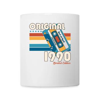 35ème anniversaire cadeau mari cassette avril 1990 - Mug blanc - blanc - Devant