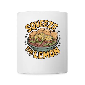 Squeeze the Lemon – Lemon Style - Mug - white - Front