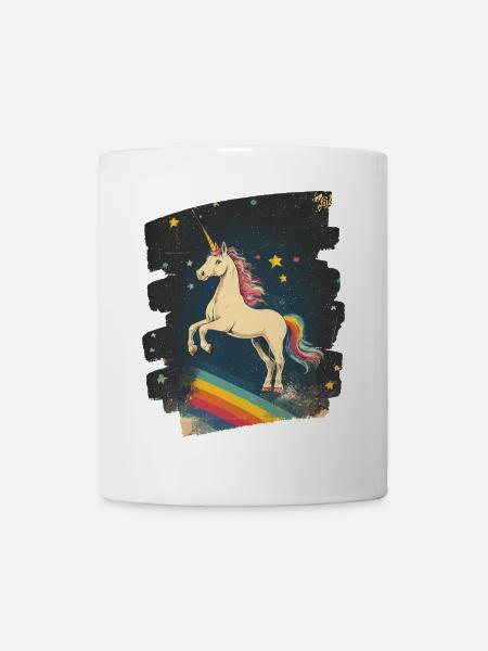 Einhorn - Tasse - Weiß