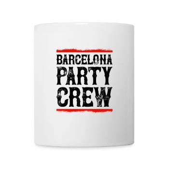 Équipe de fête de Barcelone - Mug blanc - blanc - Devant