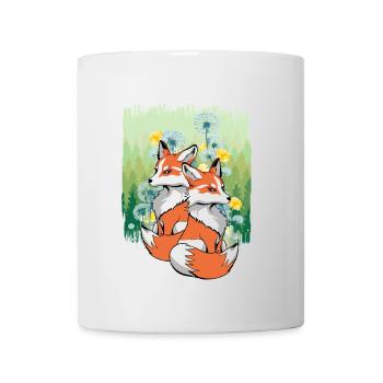 Fox Foxes Children Child Nature Forest Animals - Mug - white - Front