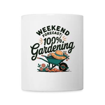 Pure garden love – weekend style - Mug - white - Front