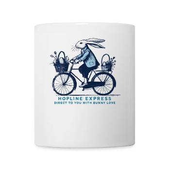 Easter Hopline Express Bunny Love - Mug blanc - blanc - Devant