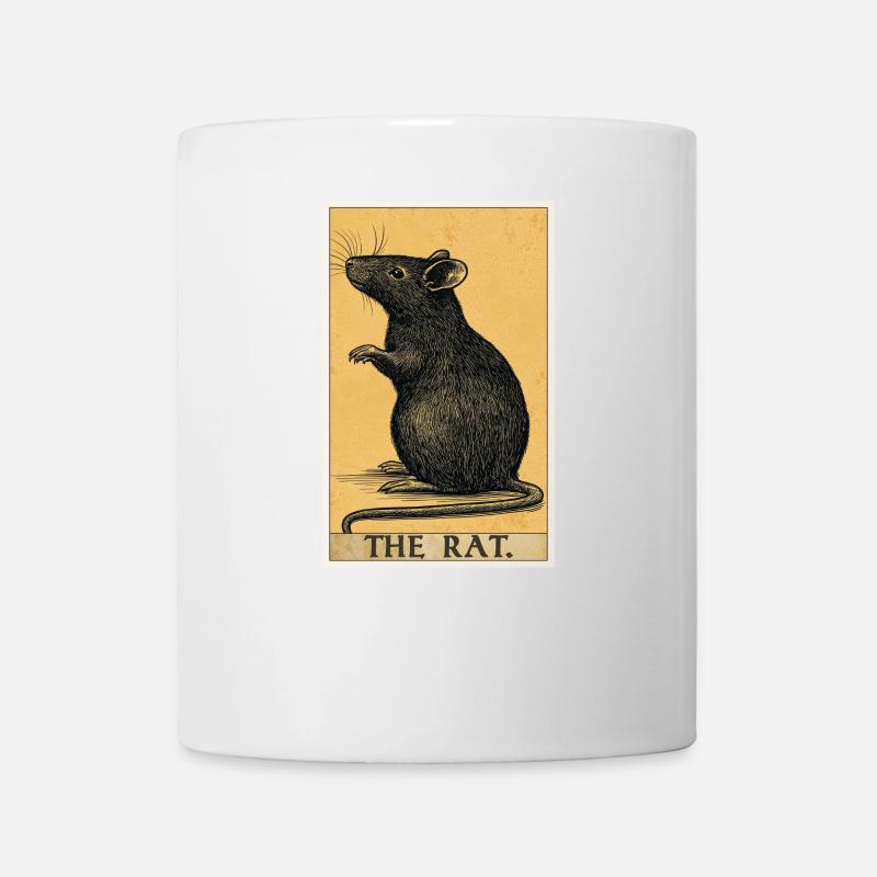 Ratten Ratte - Tasse - Weiß