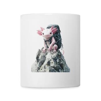 Axolotl - Tasse - Weiß - Vorne