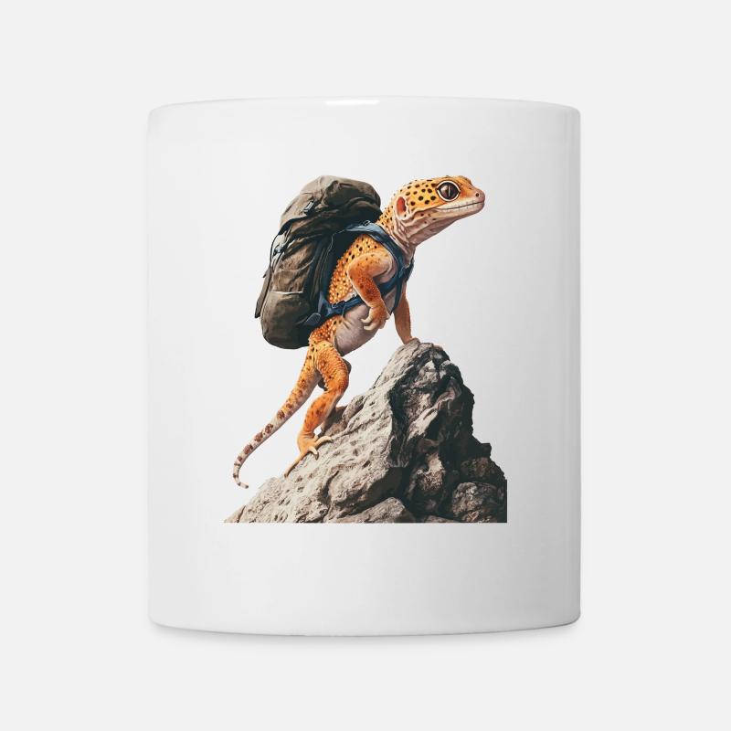 Leopardgecko - Tasse - Weiß