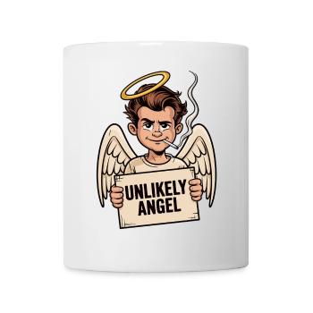 Sarcastic Angel with Saying - Mug - white - Front