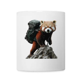 Roter Panda - Tasse - Weiß - Vorne