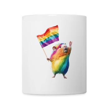 Meerschweinchen - Tasse - Weiß - Vorne