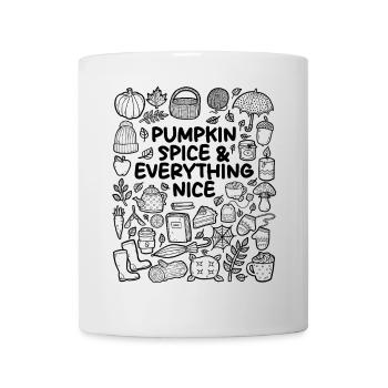 Pumpkin Spice & Everything That Is Beautiful - Mug - white - Front