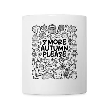 More Autumn Please – S'more Autumn Design - Mug - white - Front