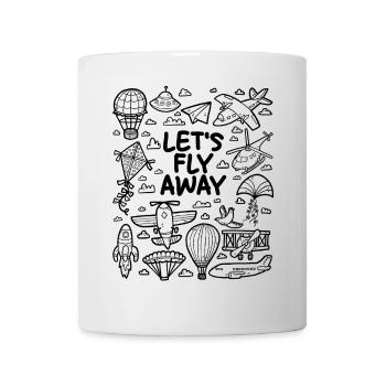 Let's take off – For airplane fans - Mug - white - Front