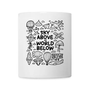 Heaven above – world below - Mug - white - Front