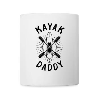 Kayak Daddy Kayaking Dad Kayaker - Mug - white - Front