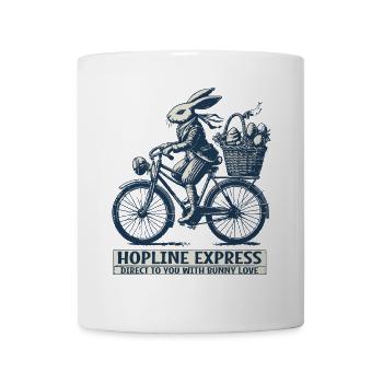 Ostern Hopline Express Retro Ästhetik - Tasse - Weiß - Vorne