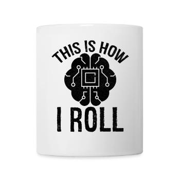 so ticke ich Künstliche Intelligenz - Tasse - Weiß - Vorne