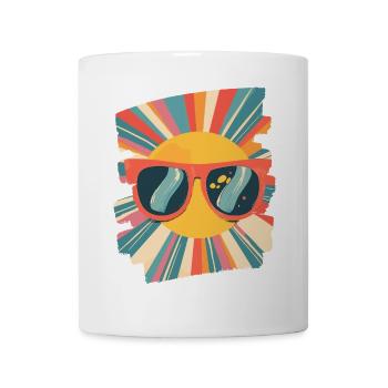 Summer Sun Retro - Mug - white - Front