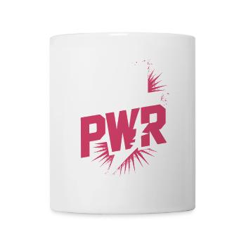 Women Power GRL PWR Girl Patriarchy Feminism - Mug - white - Front
