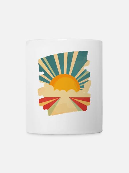 Sommer Sonne - Tasse - Weiß