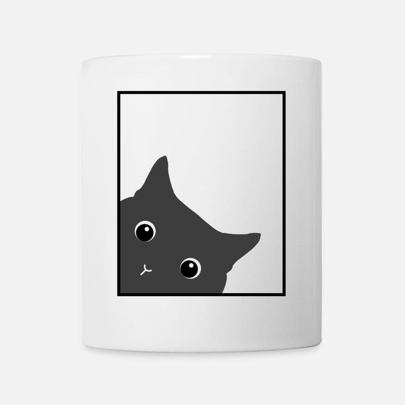 Le chat de Schrödinger - Mug blanc - blanc