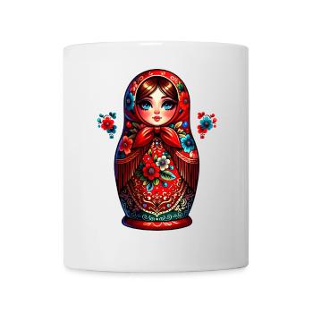 Fille russe ! Matriochka Russe pour Russes - Mug blanc - blanc - Devant